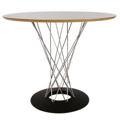 Signed Mid-Century Modern Round Cyclone Dining Table by Isamu Noguchi for Knoll