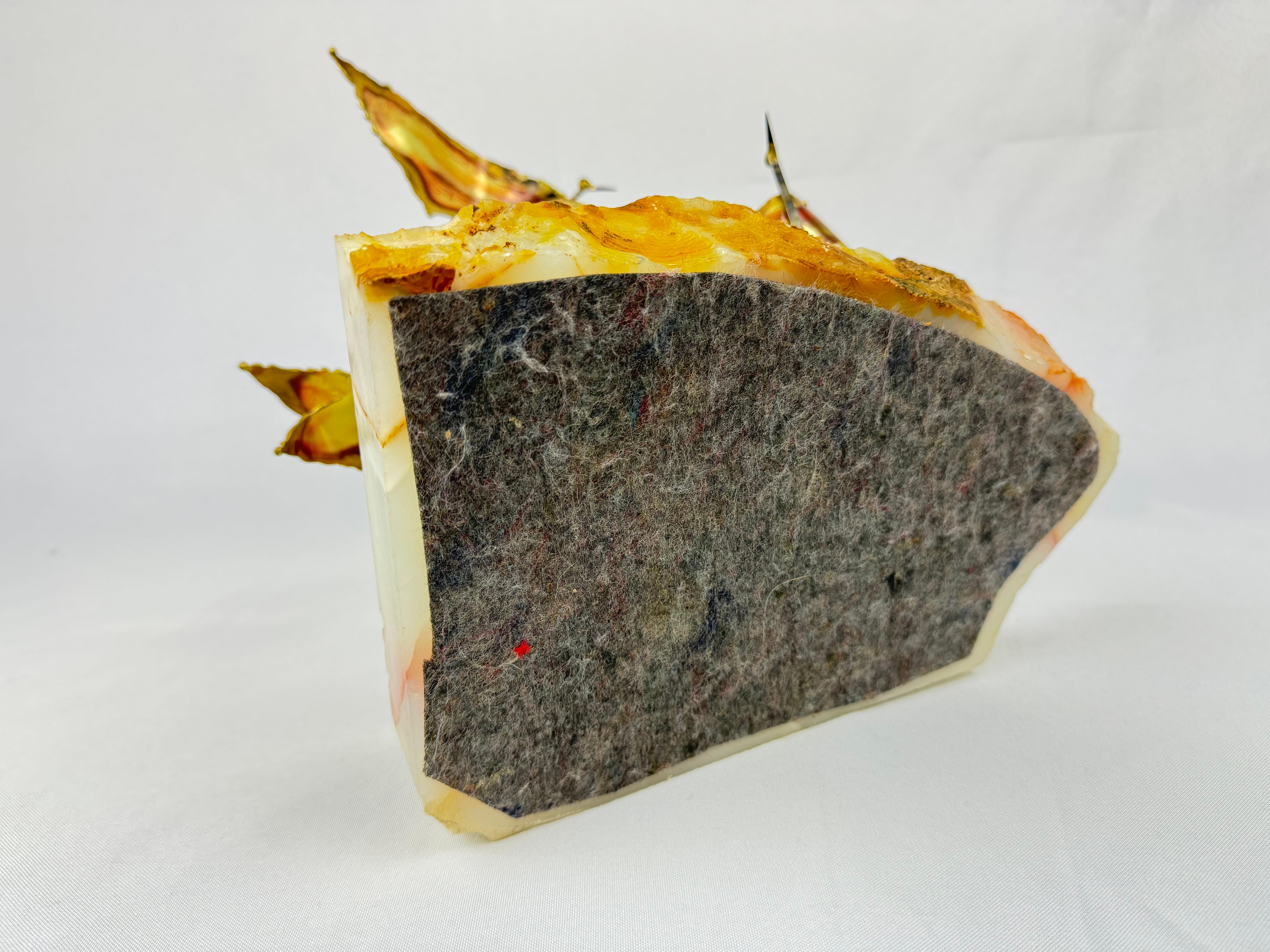 Signed Mid Century Modern Seagull Sculpture For Sale 9