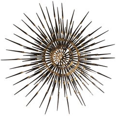 Signiert Mitte des Jahrhunderts Modern Starburst Skulptur