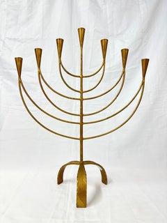 Signed Mid Century Modern Swedish Candelabra