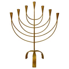 Schwedischer Kandelaber, signiert Mid Century Modern