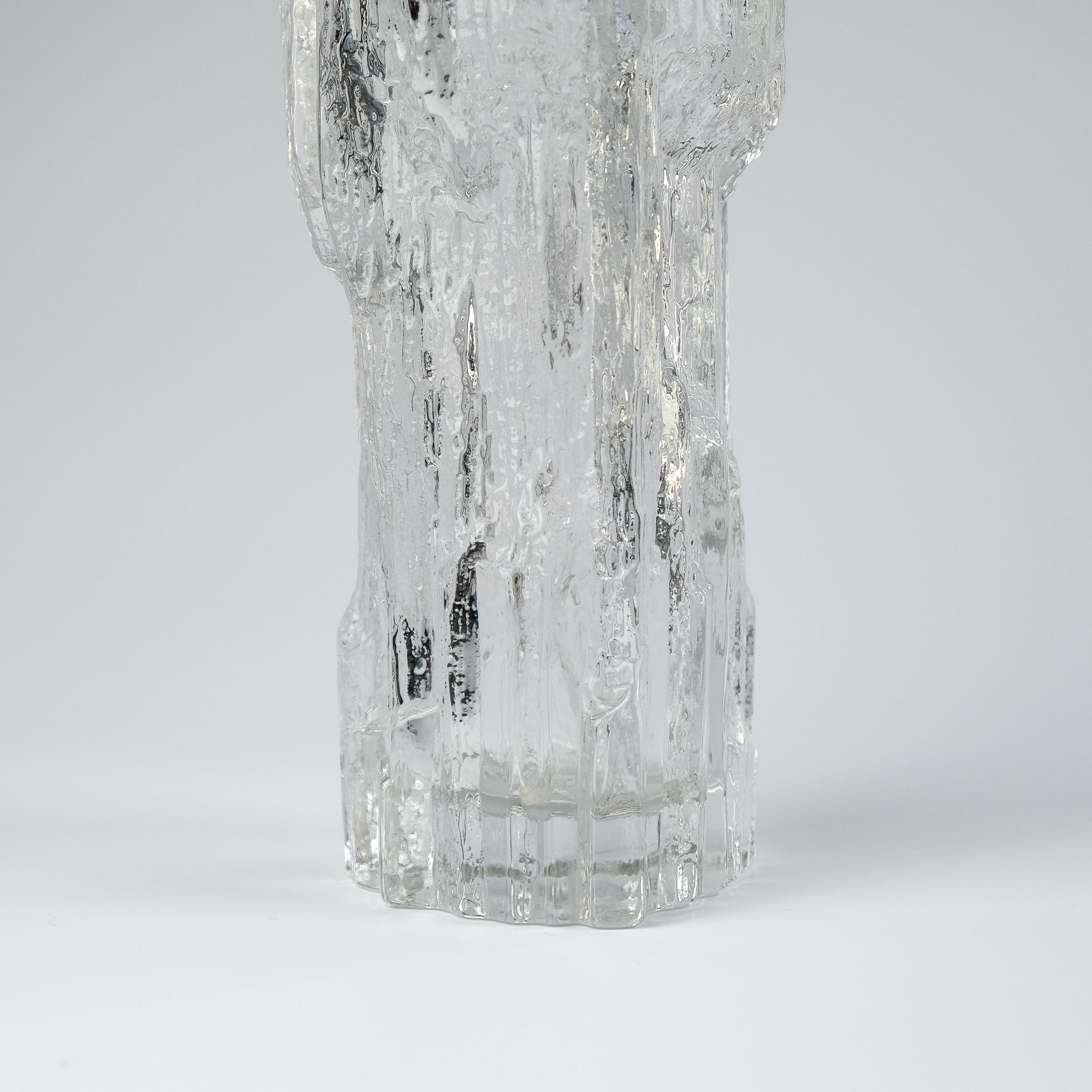 Glass Signed Mid-Century Tapio Wirkkala “Avena