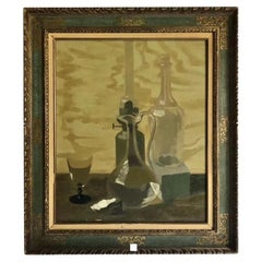 Signed Midcentury French Painting