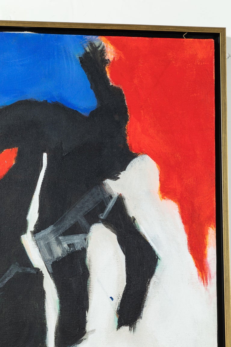 Signed, Midcentury, Perle Fine Oil Painting For Sale at 1stDibs perle