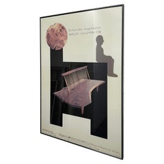 Affiche signée Mira Nakashima « l'âme d'un arbre - George Nakashima » 1993