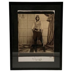 Signed Naomi Campbell for Vivienne Westwood Large Format Polaroid Photo, 2008