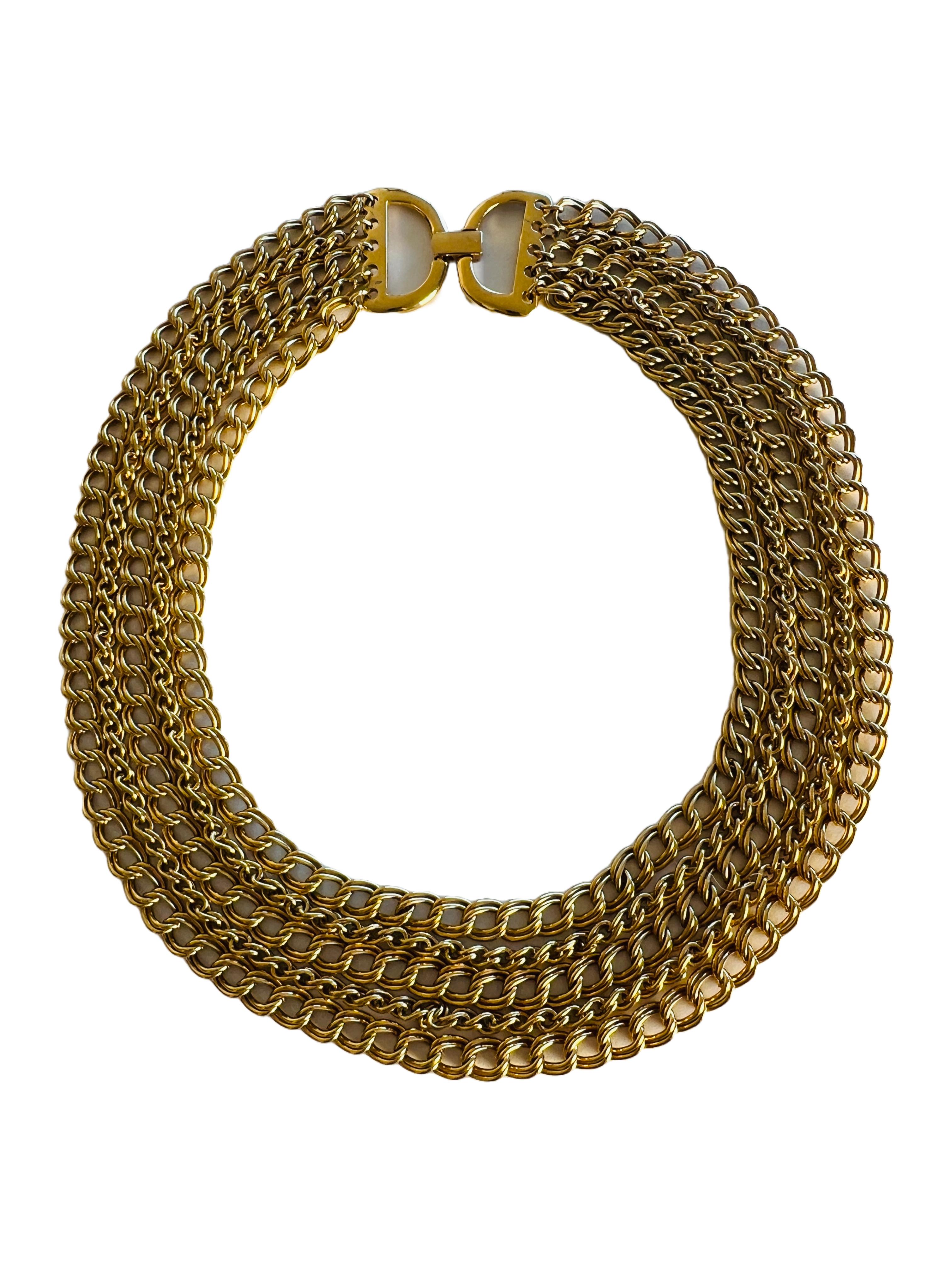 napier necklace gold