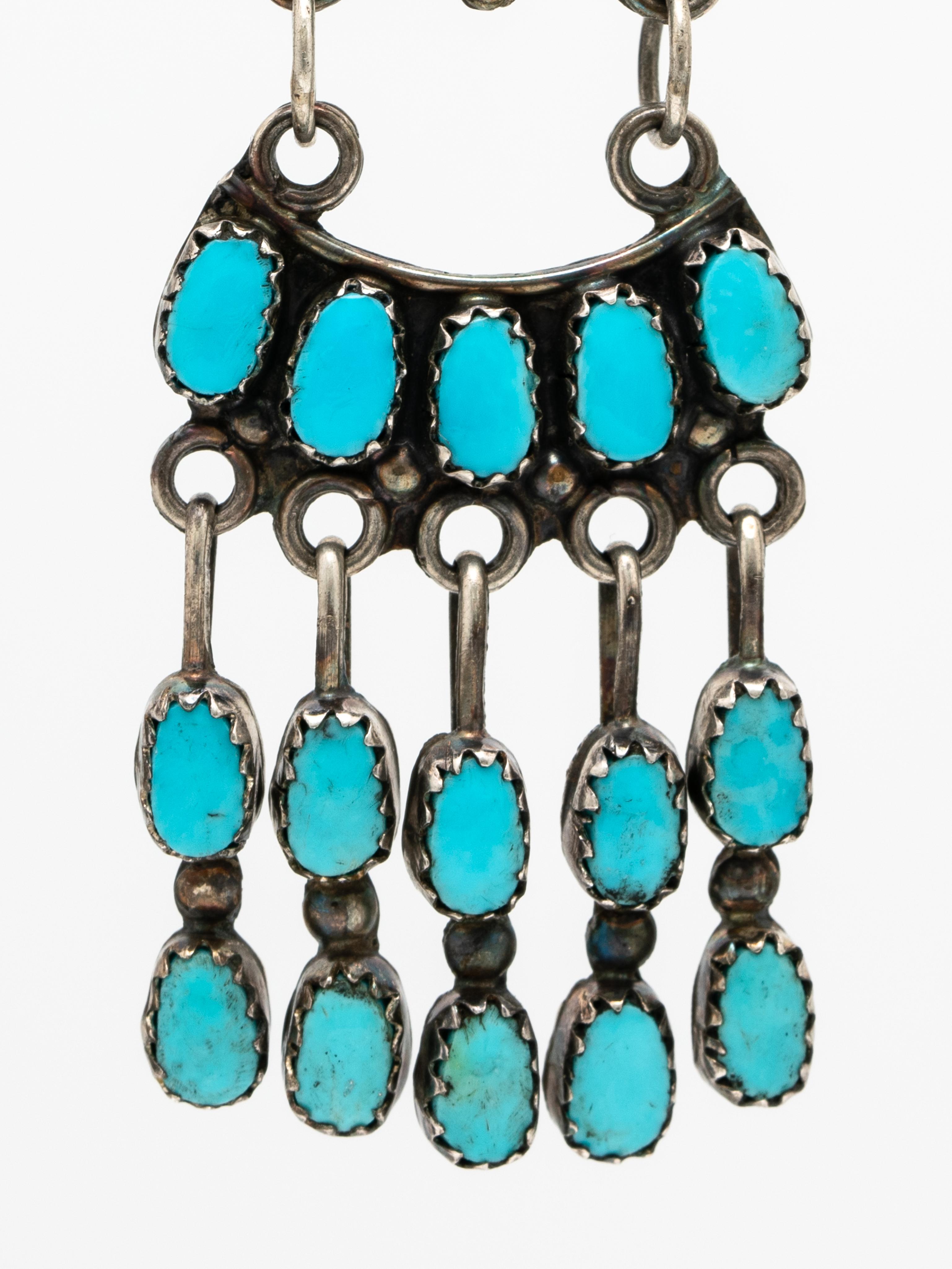 native american chandelier earrings