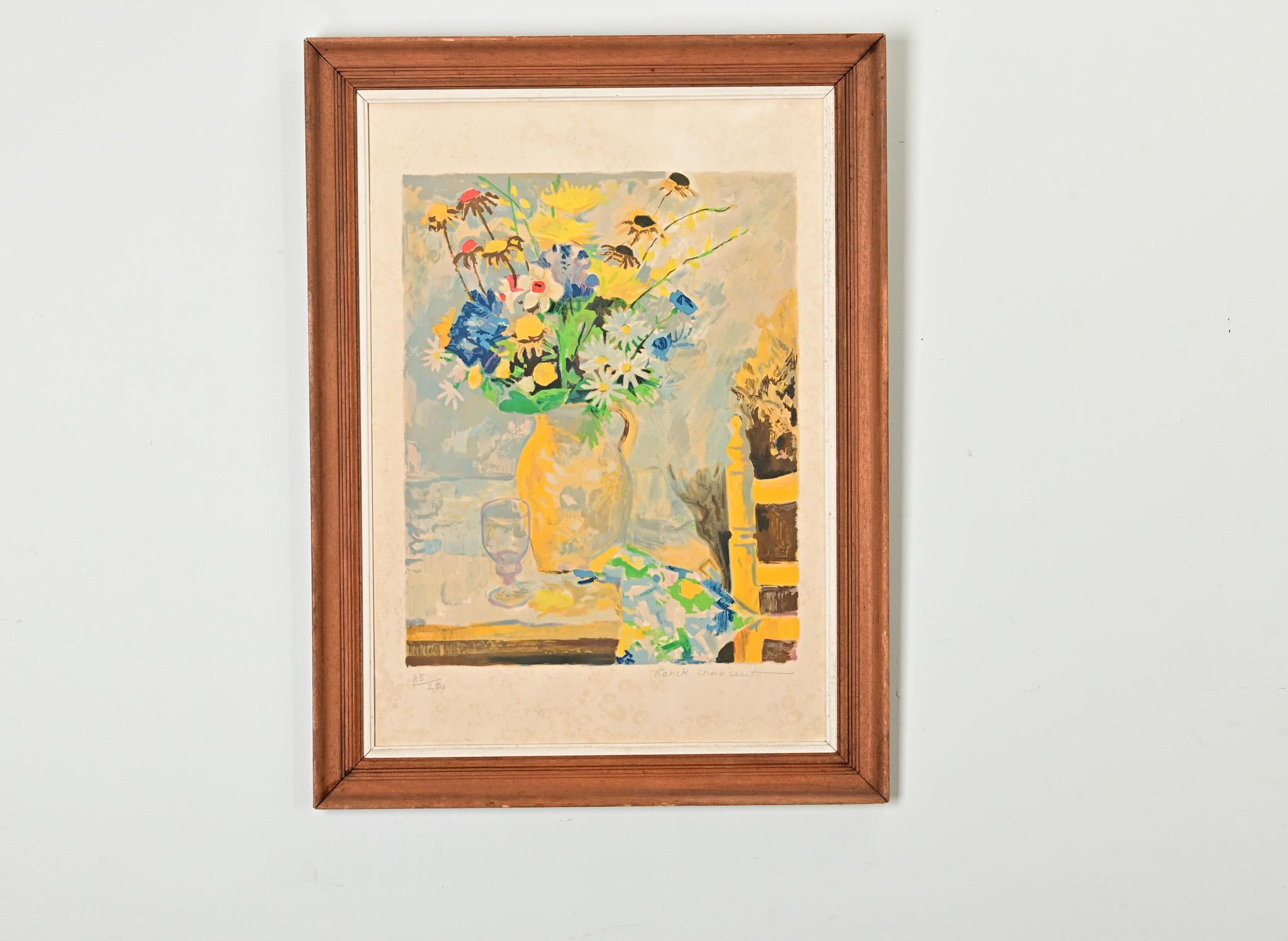 Other Signed & Numbered French Framed Still Life Print For Sale
