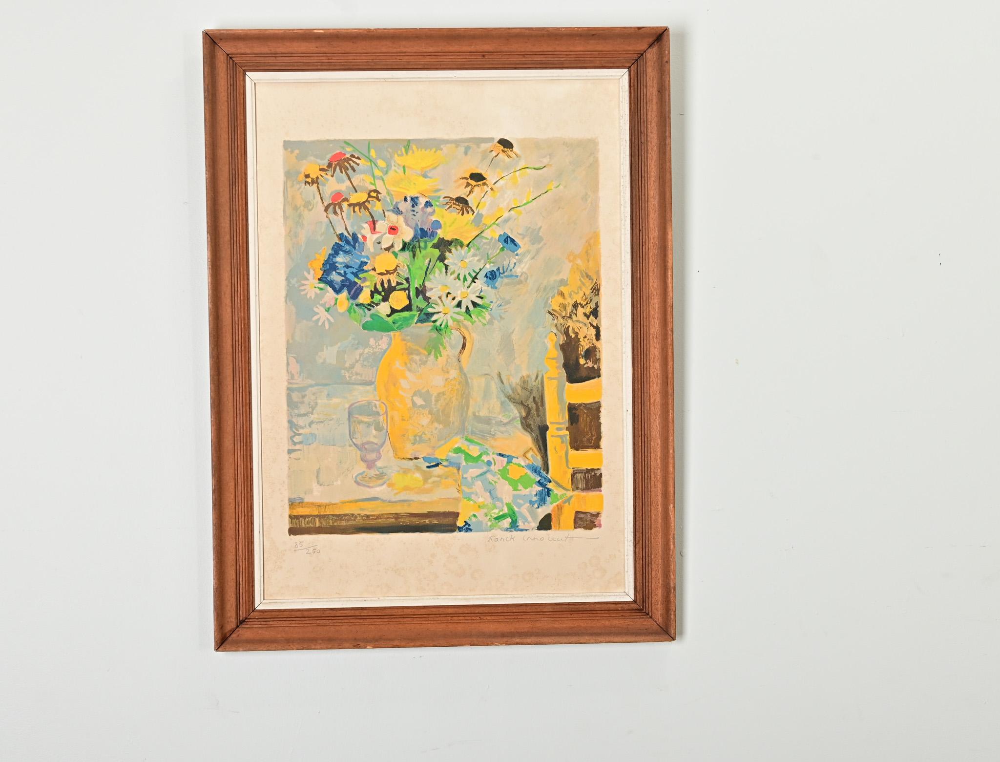 Other Signed & Numbered French Framed Still Life Print For Sale