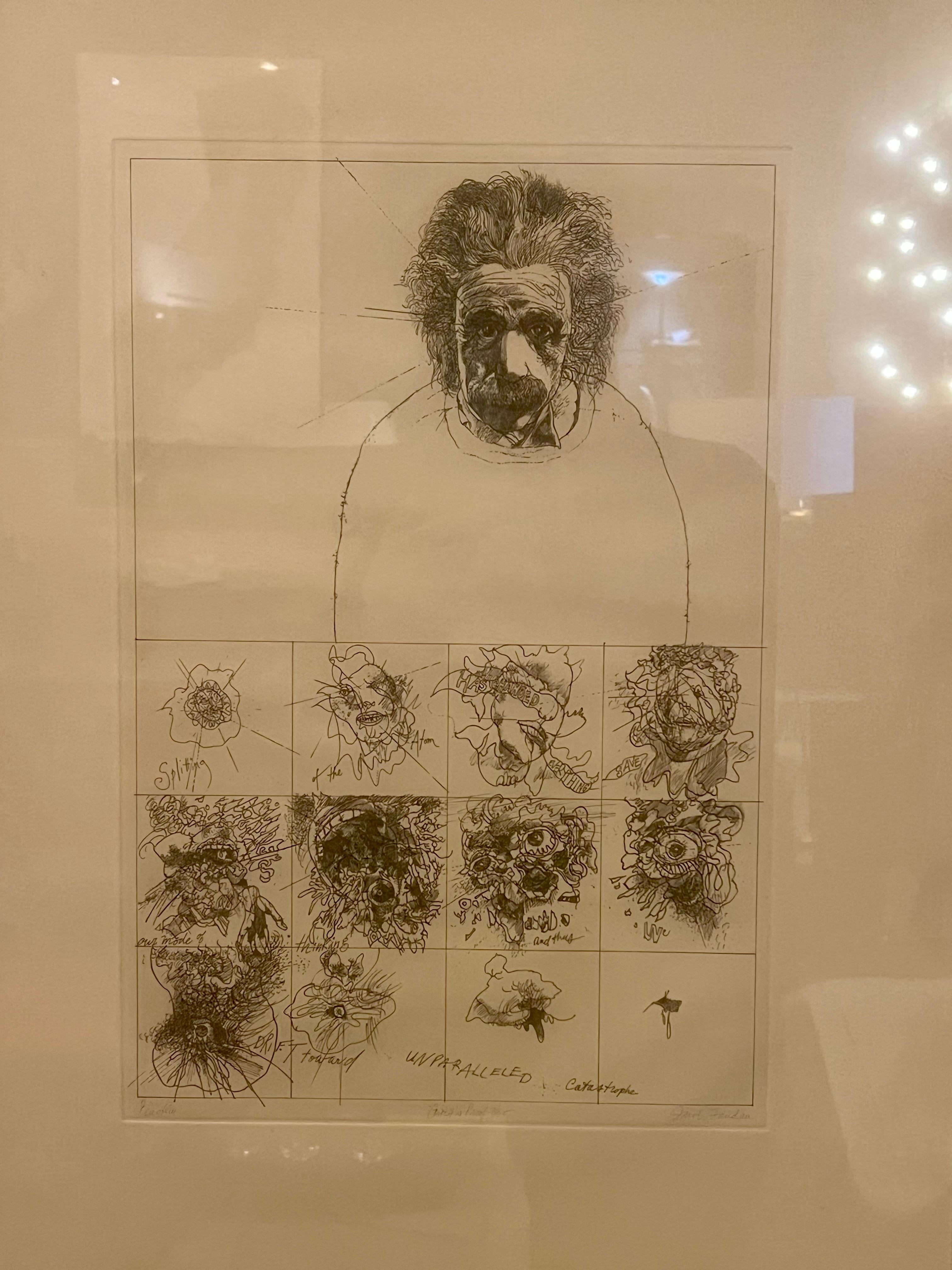 American Signed & Numbered Rare Litho by Jacob Landau 