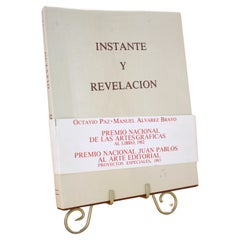 Signed Octavio Paz Instante Y Revelacion