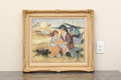 Signed Oil on Canvas by Pierre Duteurtre