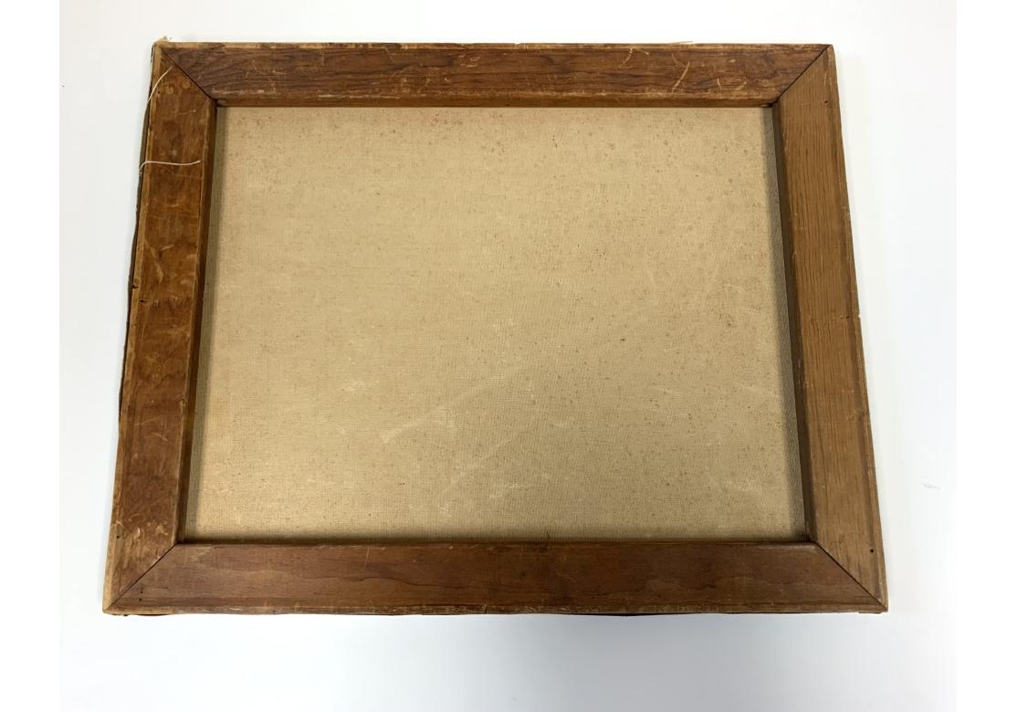 Signiertes Öl auf Leinwand eines Aktes im Zustand „Relativ gut“ im Angebot in Bridgeport, CT