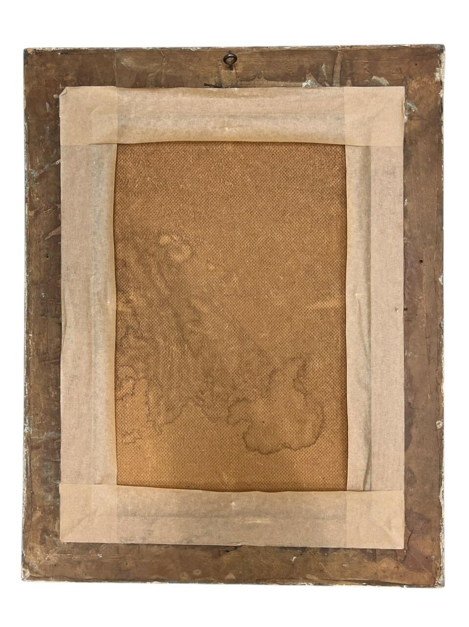 Signiertes Öl auf Platte Weiblicher Akt (Handbemalt) im Angebot