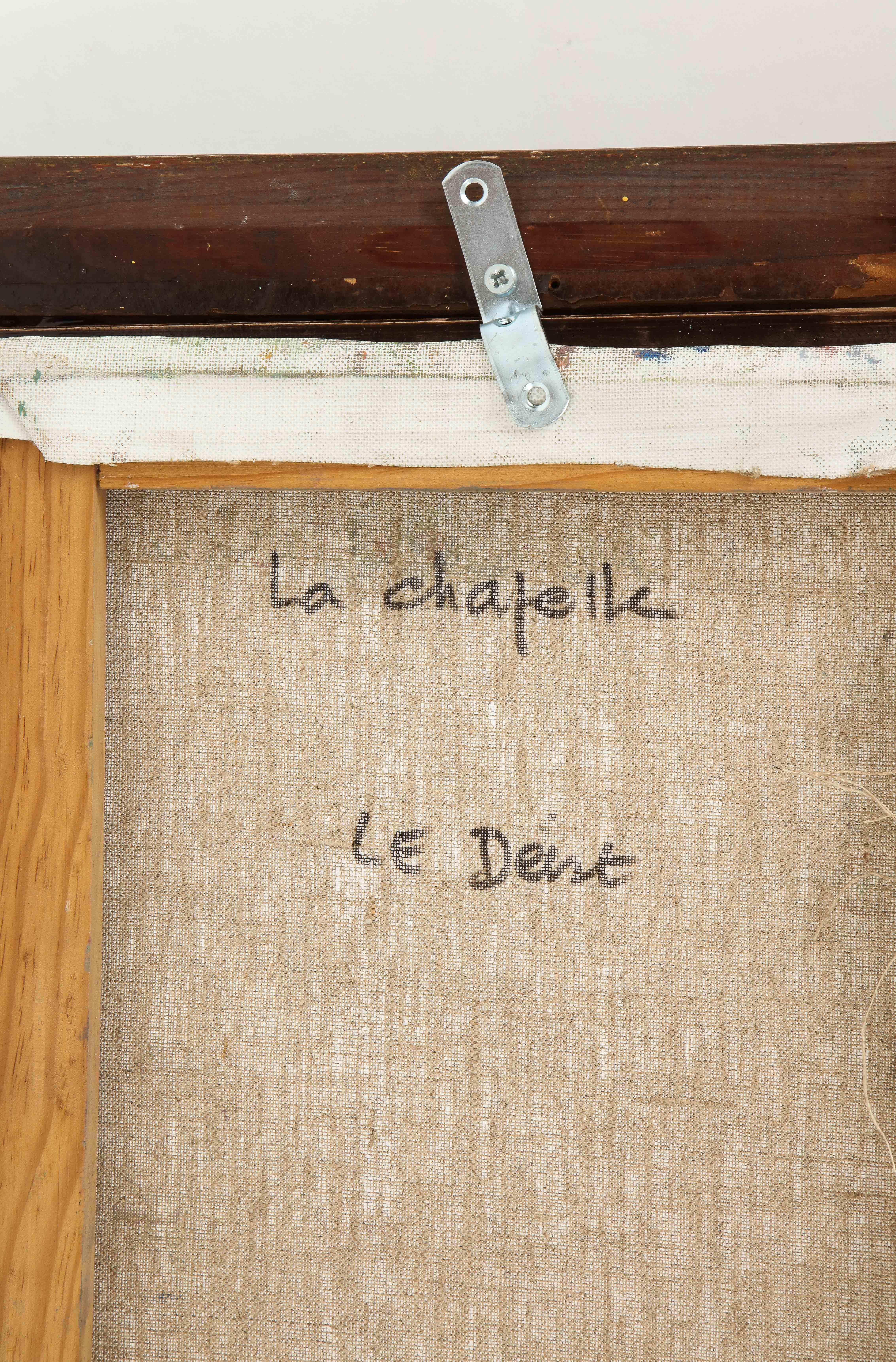 Peinture à l'huile signée par Maryvonne Le Deist 5
