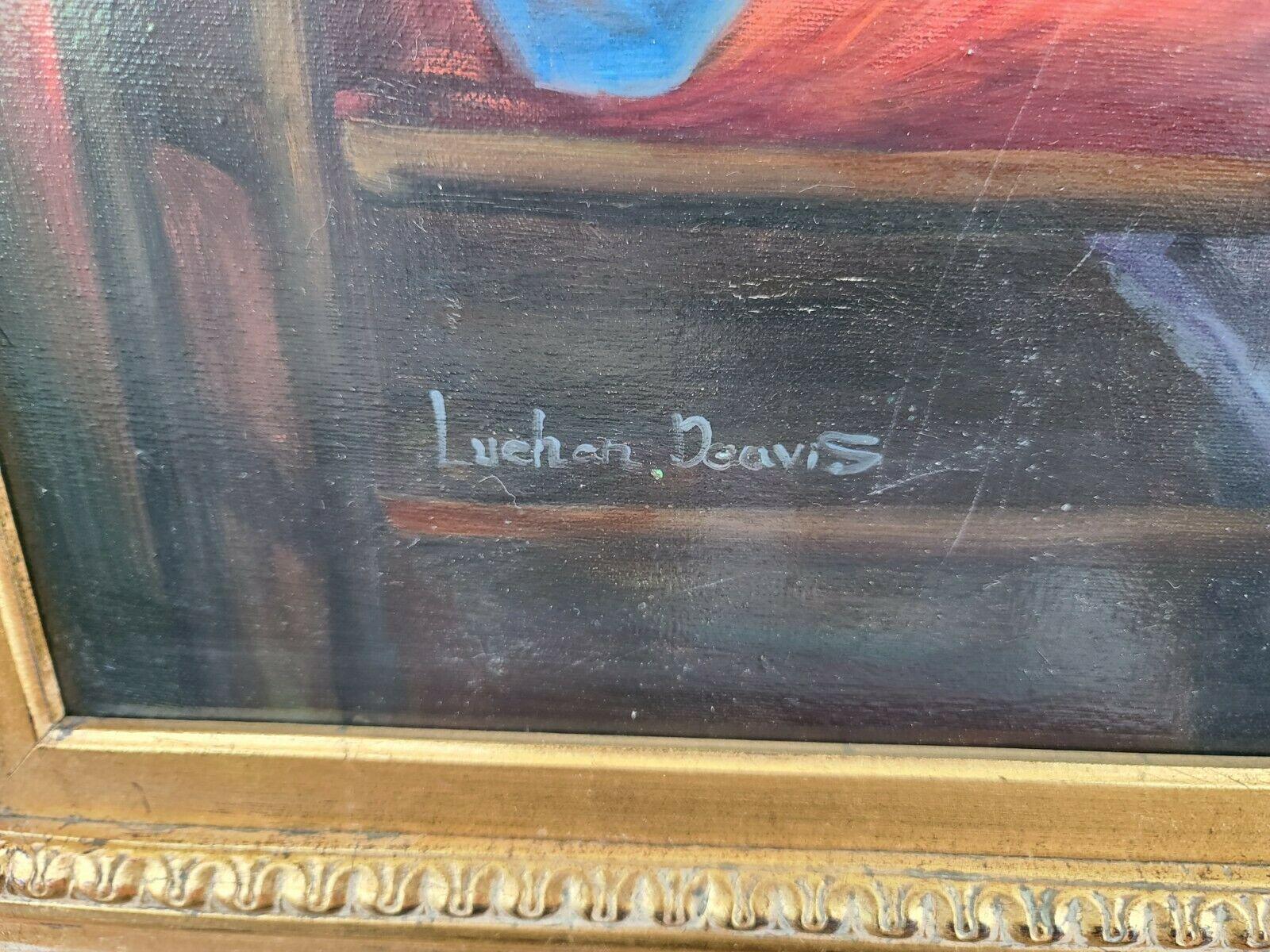 Peinture à l'huile signée des Renoirs 