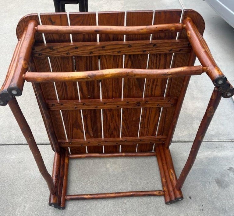 Signed Old Hickory Coffee Table For Sale at 1stDibs