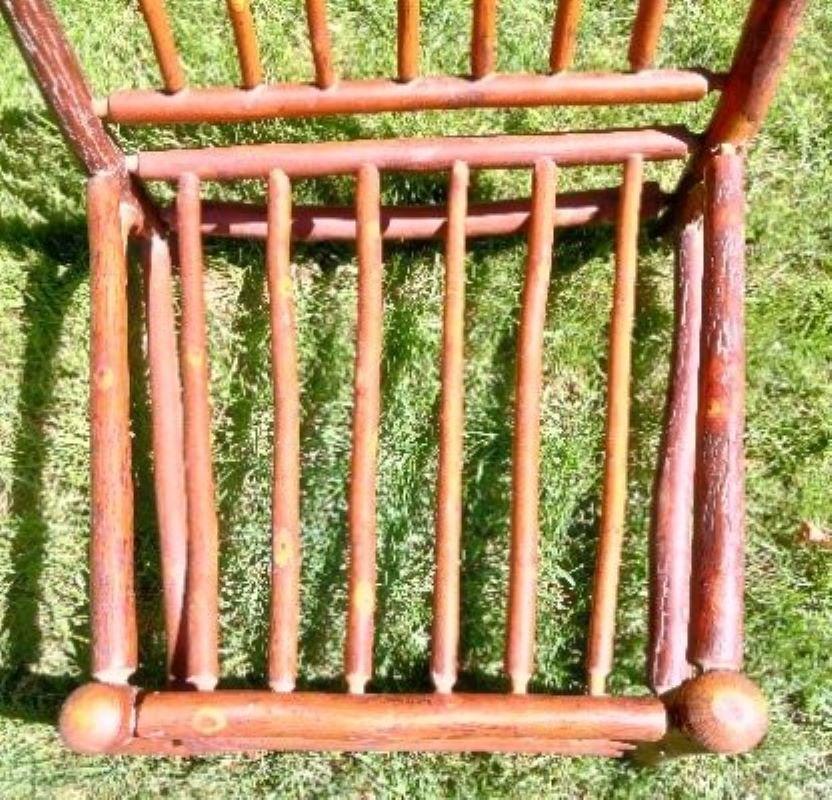 Sillas de playa/césped Old Hickory firmadas -Pareja Estadounidense en venta