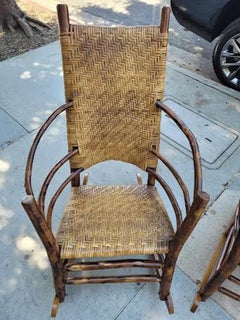 Signed Old Hickory Rocking Chair