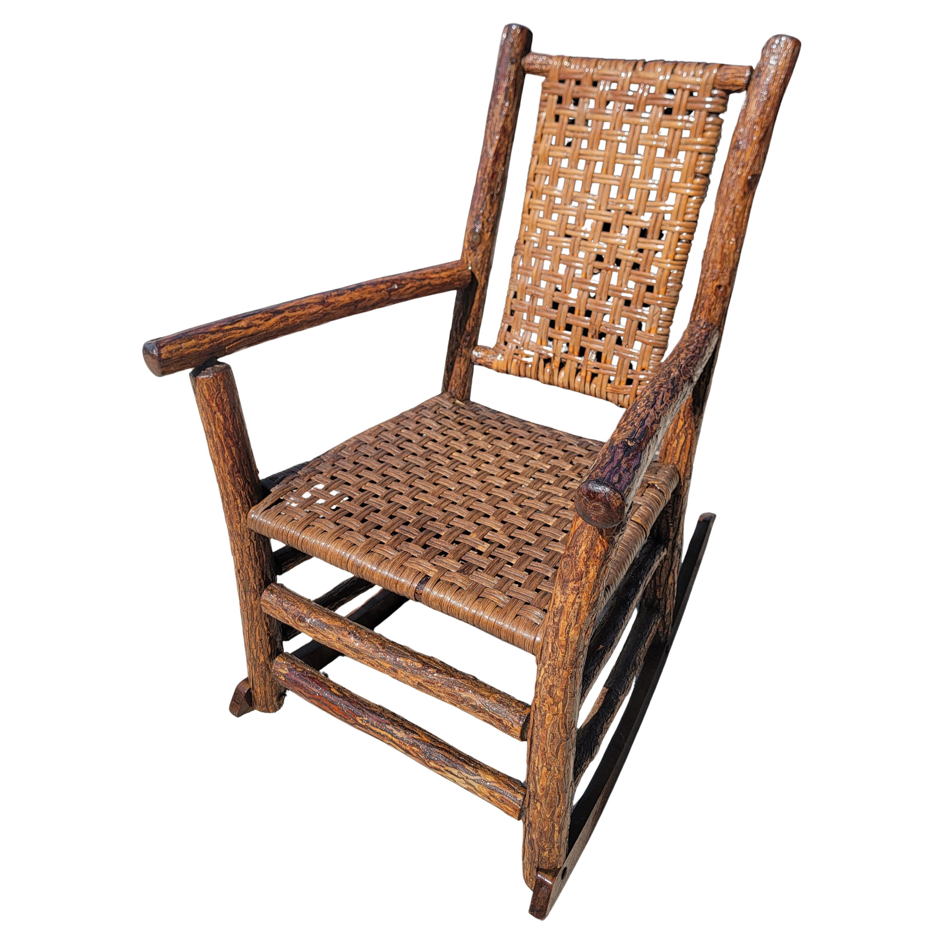 Signed Old Hickory Rocking Chair