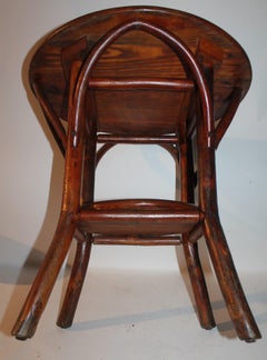 Signed Old Hickory Side Table