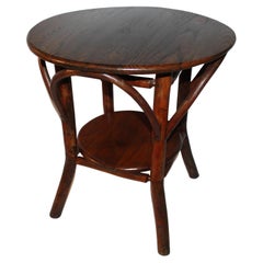 Signed Old Hickory Side Table