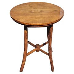 Signed Old Hickory Side Table