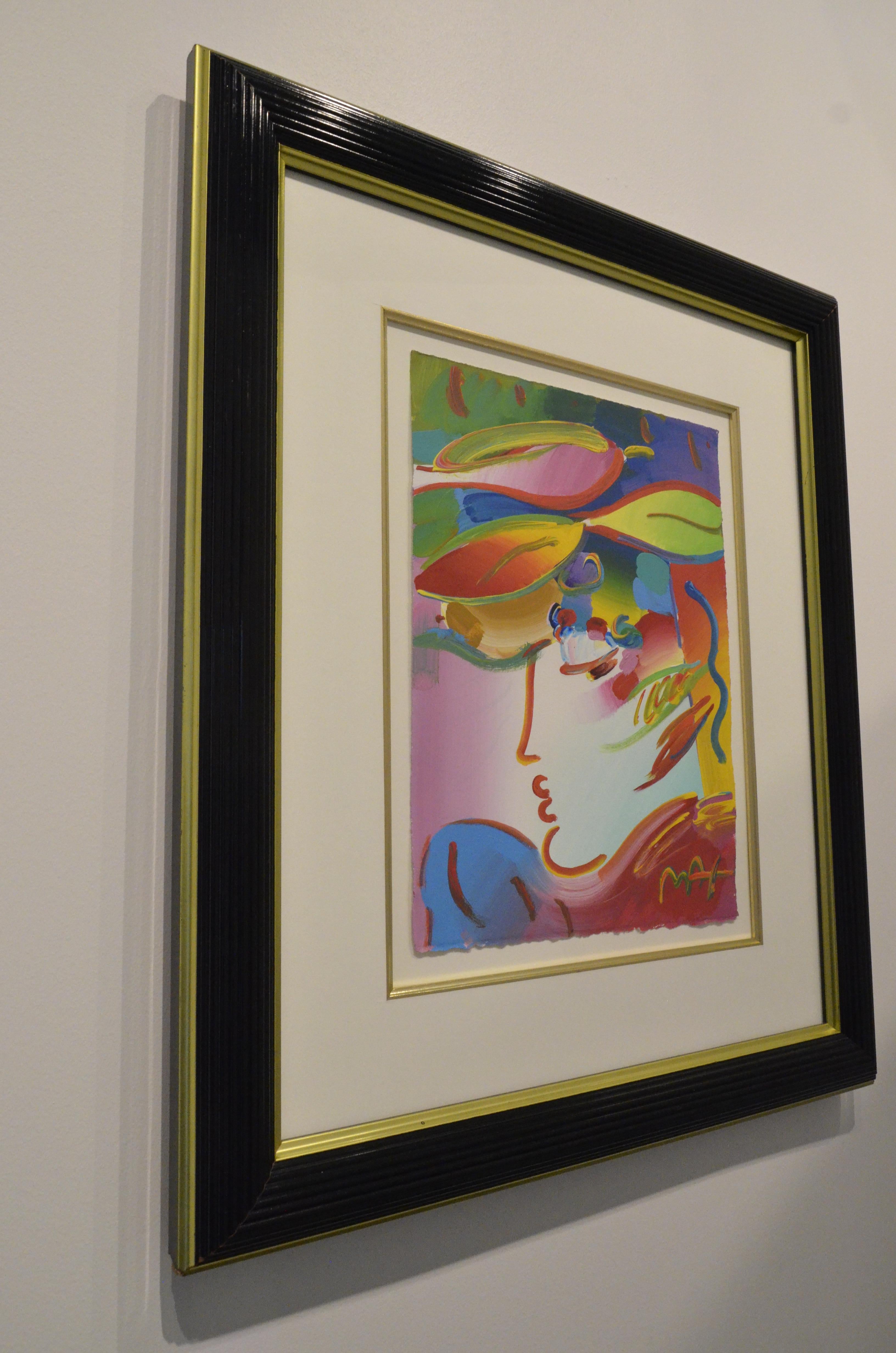 Peter Max Original Acrylic 