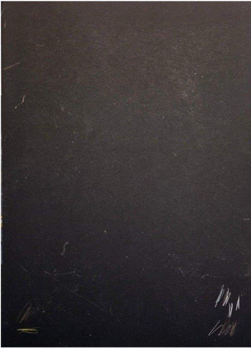 Signiertes Original-Kunstporträt, afroamerikanische Frau mit Windhund (Sonstiges) im Angebot