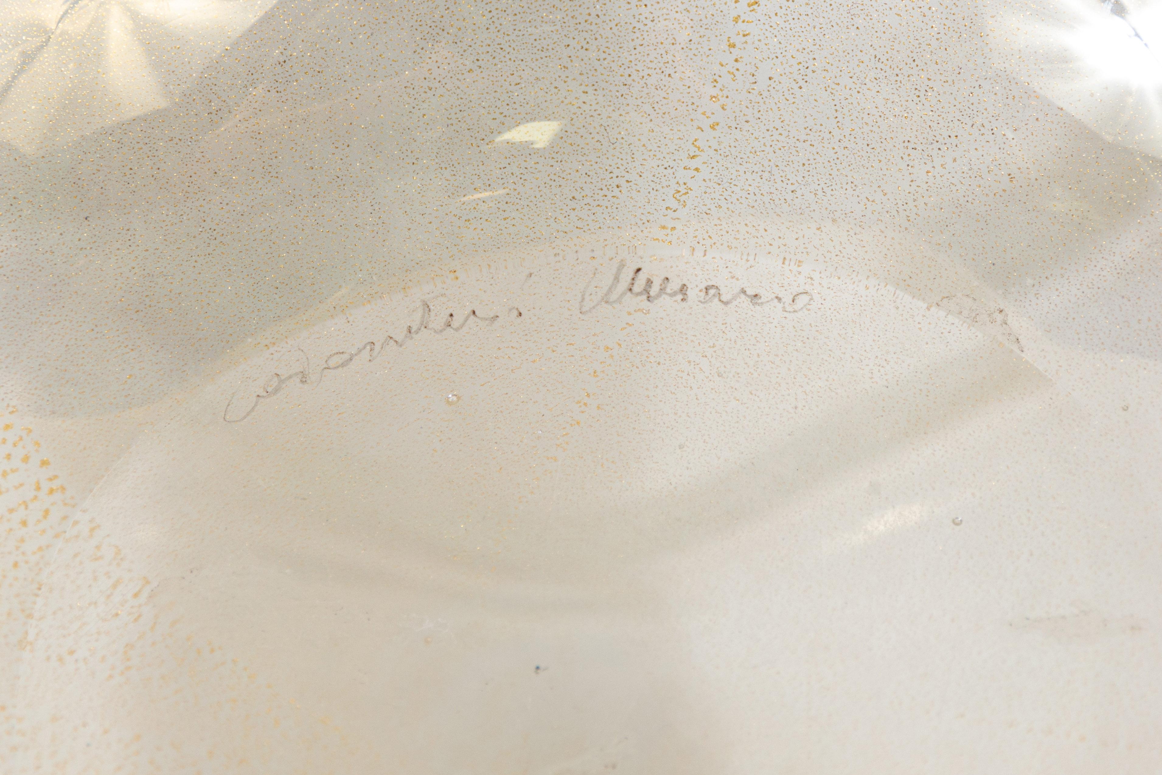 Italian Signed, Paneled, Murano Glass Vases