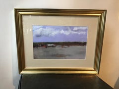 Signed Pastel of Seascape