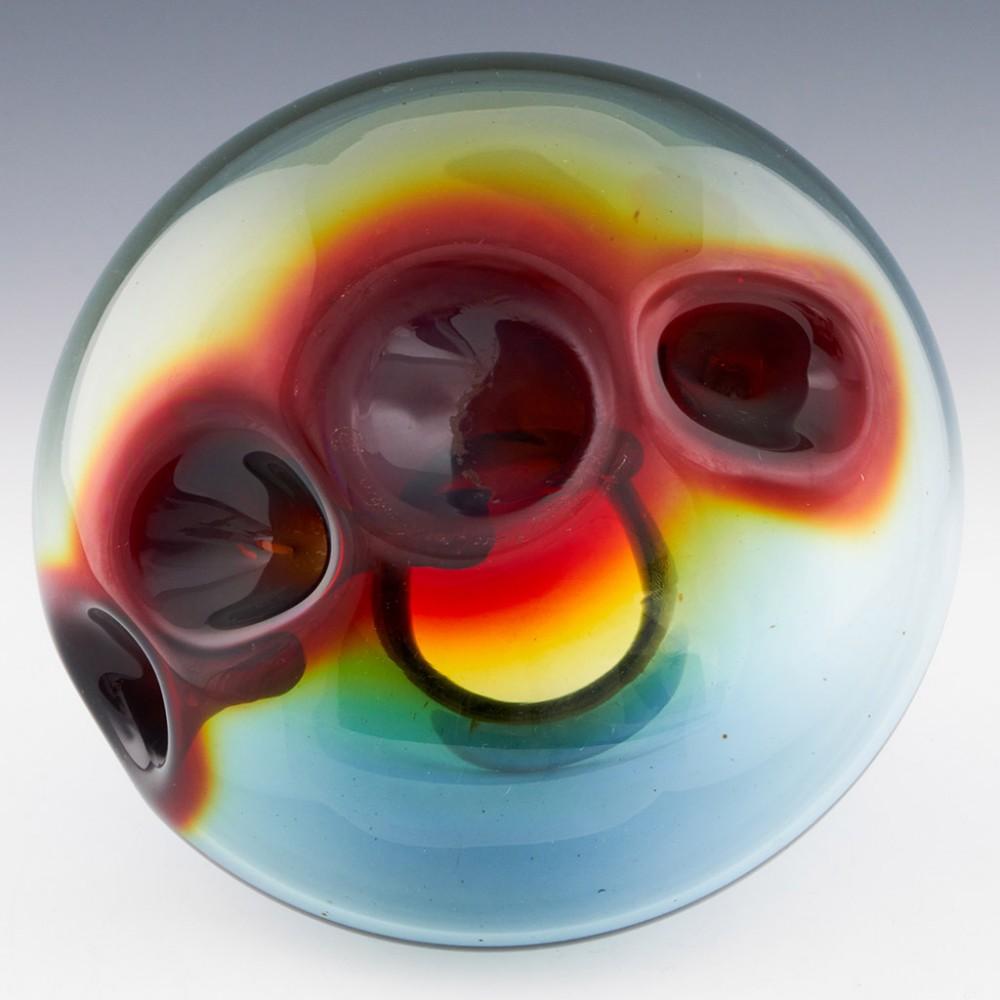 Signed Pavel Hlava Heat Sensitive Glass Sculpture, c1970

One the finest exponents and pioneers of Czech Art Glass. Pavel Hlava (1924-2003) gained recognition during his lifetime and was exhibited internationally even when producing from behind the