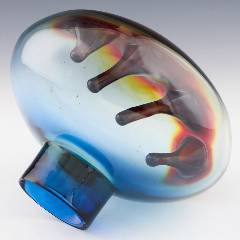 Signed Pavel Hlava Heat Sensitive Glass Sculpture, c1970 For Sale 2