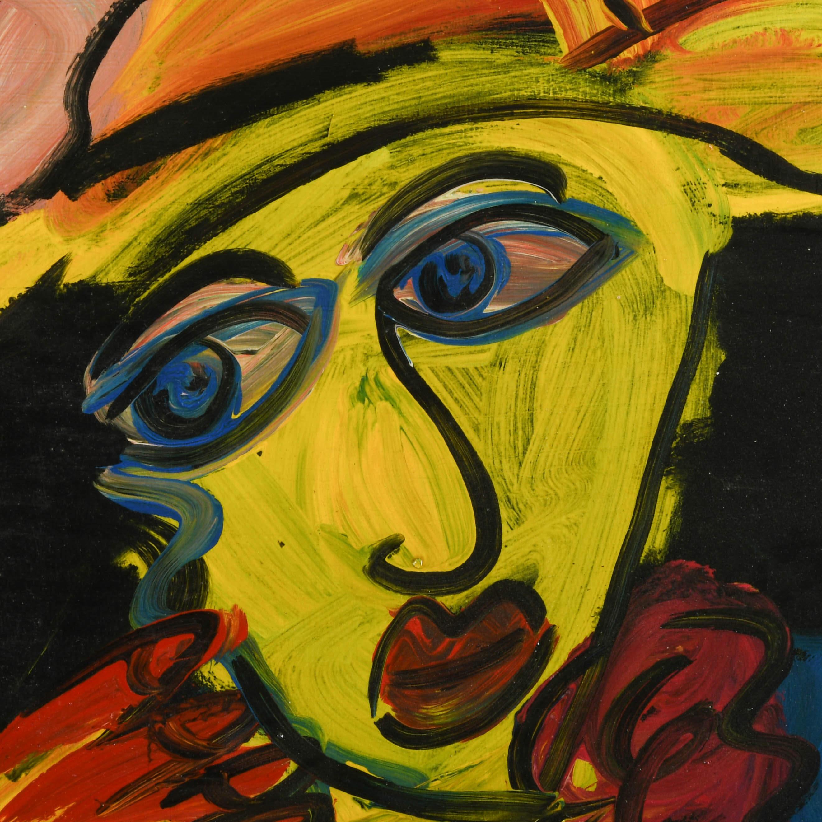 Lienzo en técnica mixta 