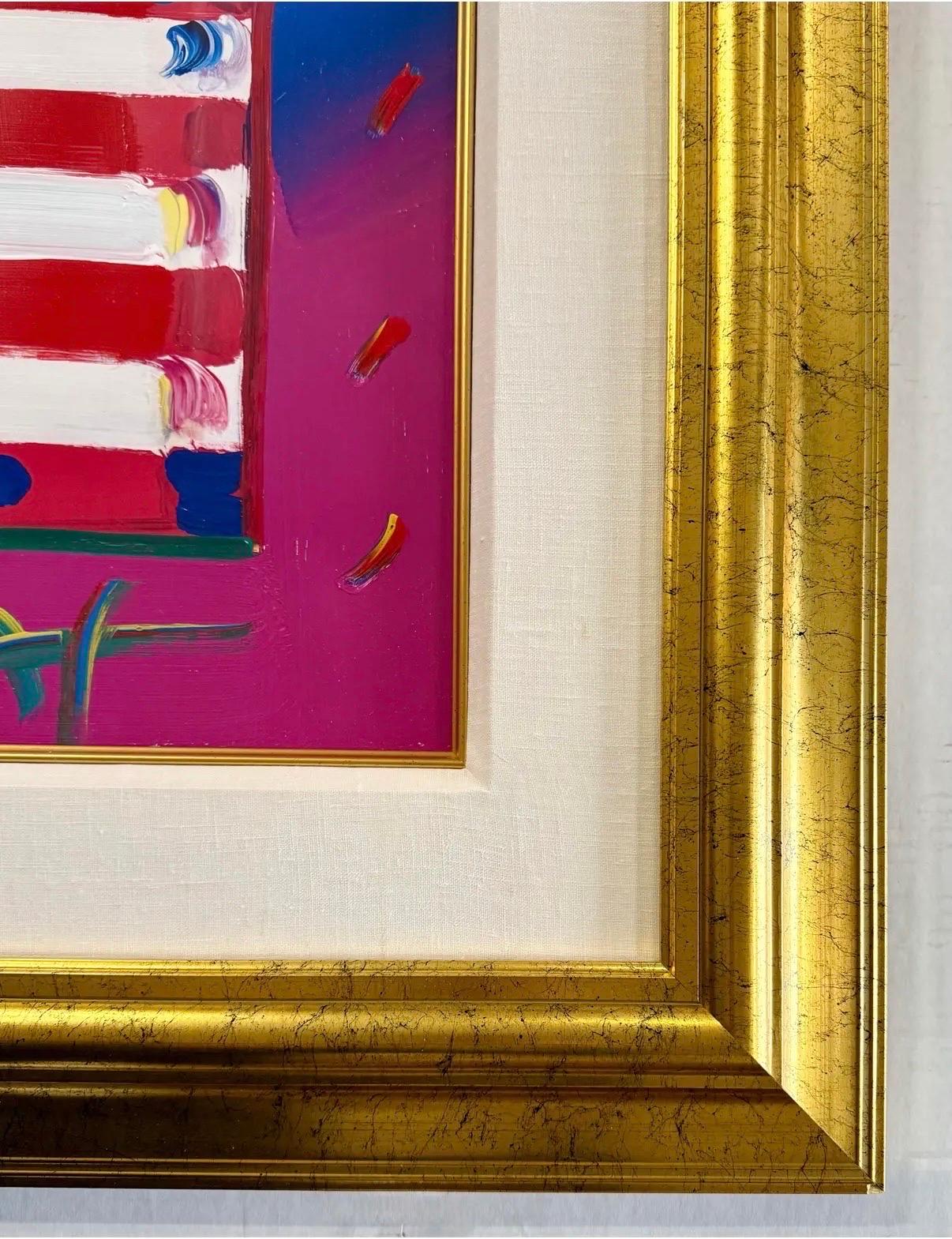 Signed Peter Max 
