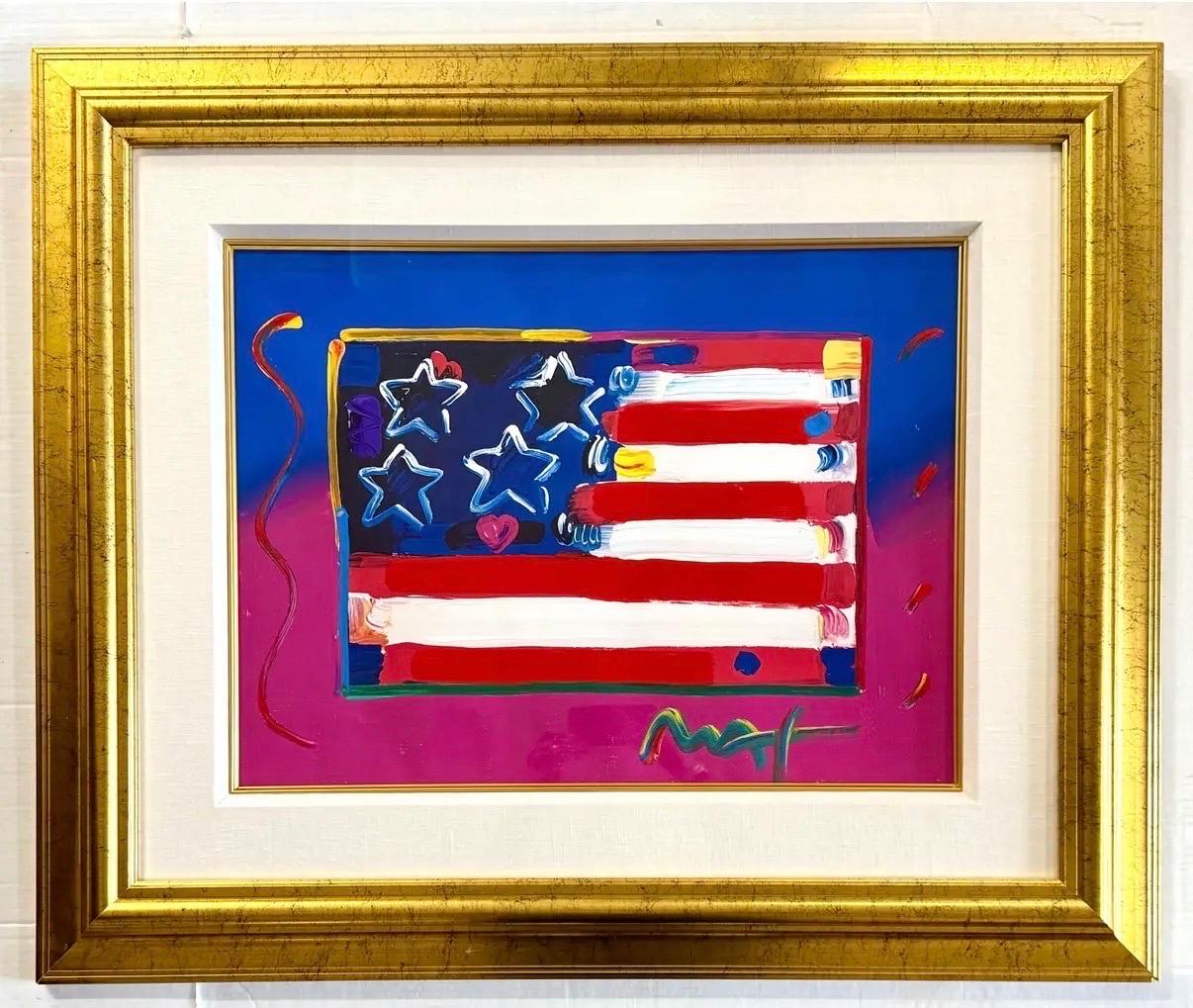 Signed Peter Max 