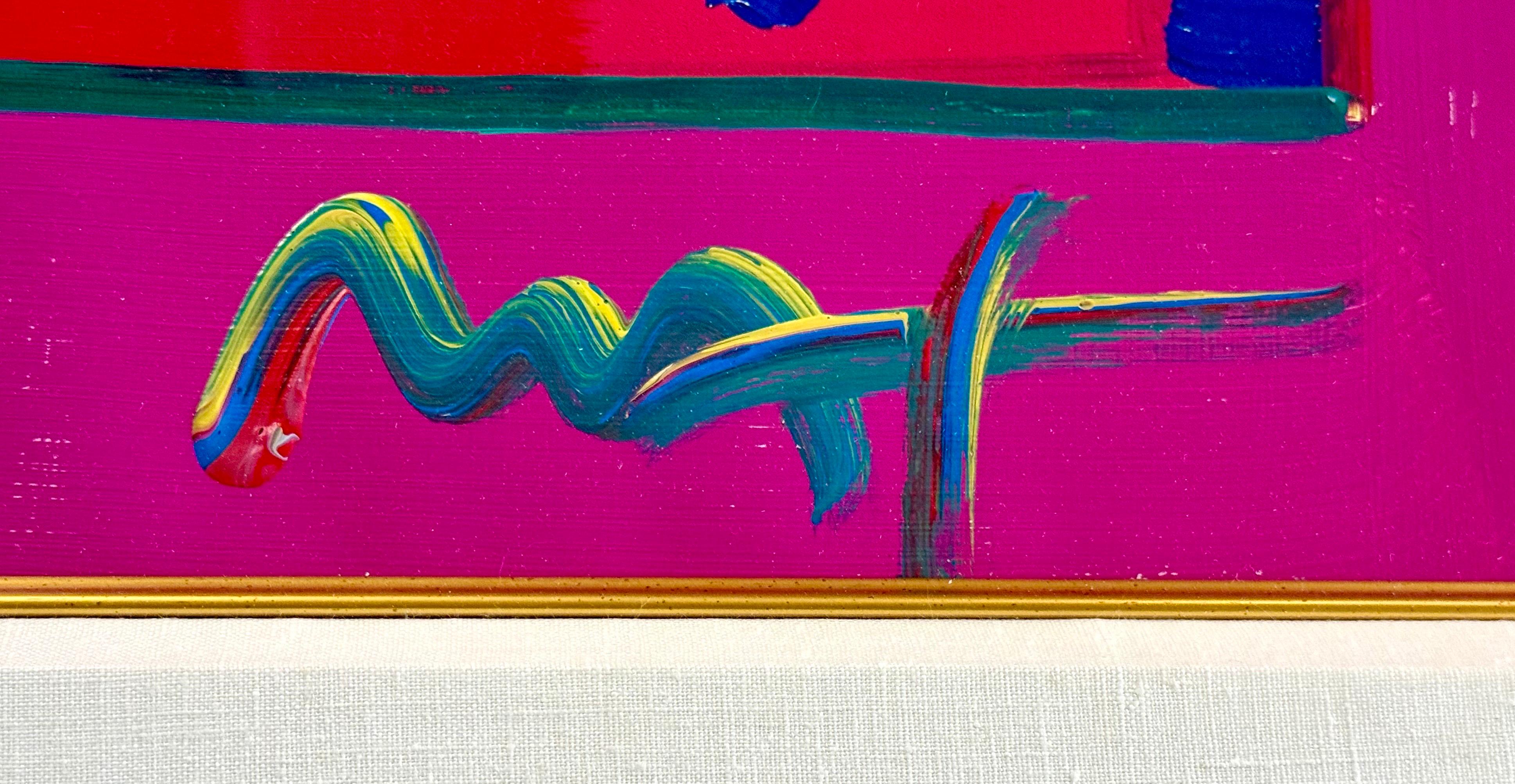 Signed Peter Max 