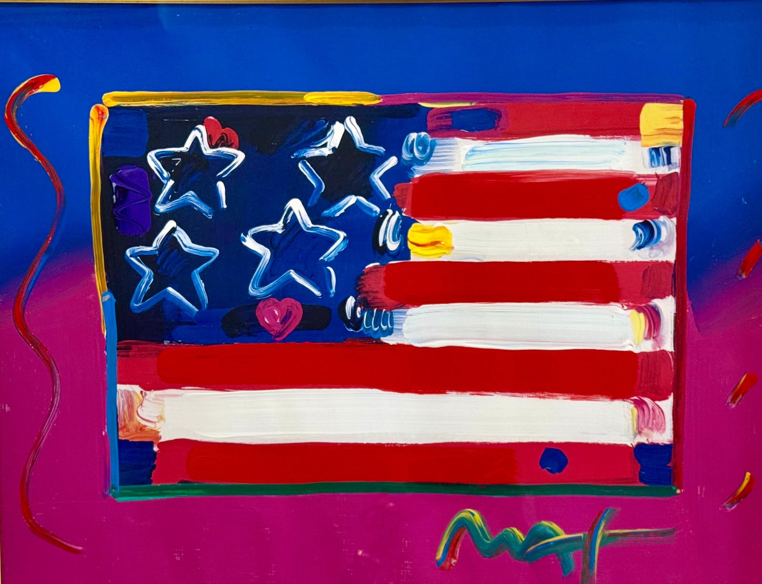 Signed Peter Max 