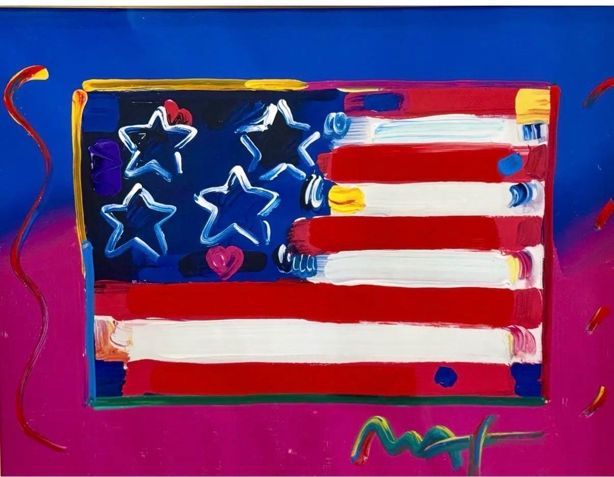 Signed Peter Max 