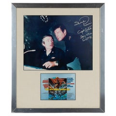 Signed Photograph By Shane Rimmer, Commander Carter "The Spy Who Loved Me"