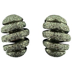 Pendientes de diamantes firmados por Piero Milano