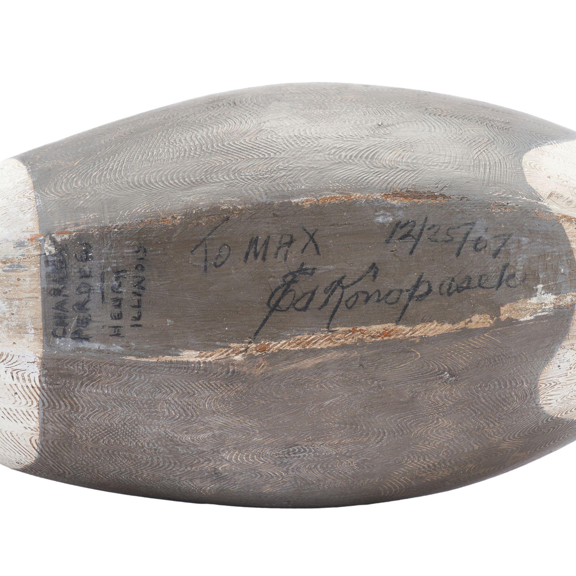 Signierter pintail-Entenmantel von Charles Perdew, um 1950 im Angebot 7