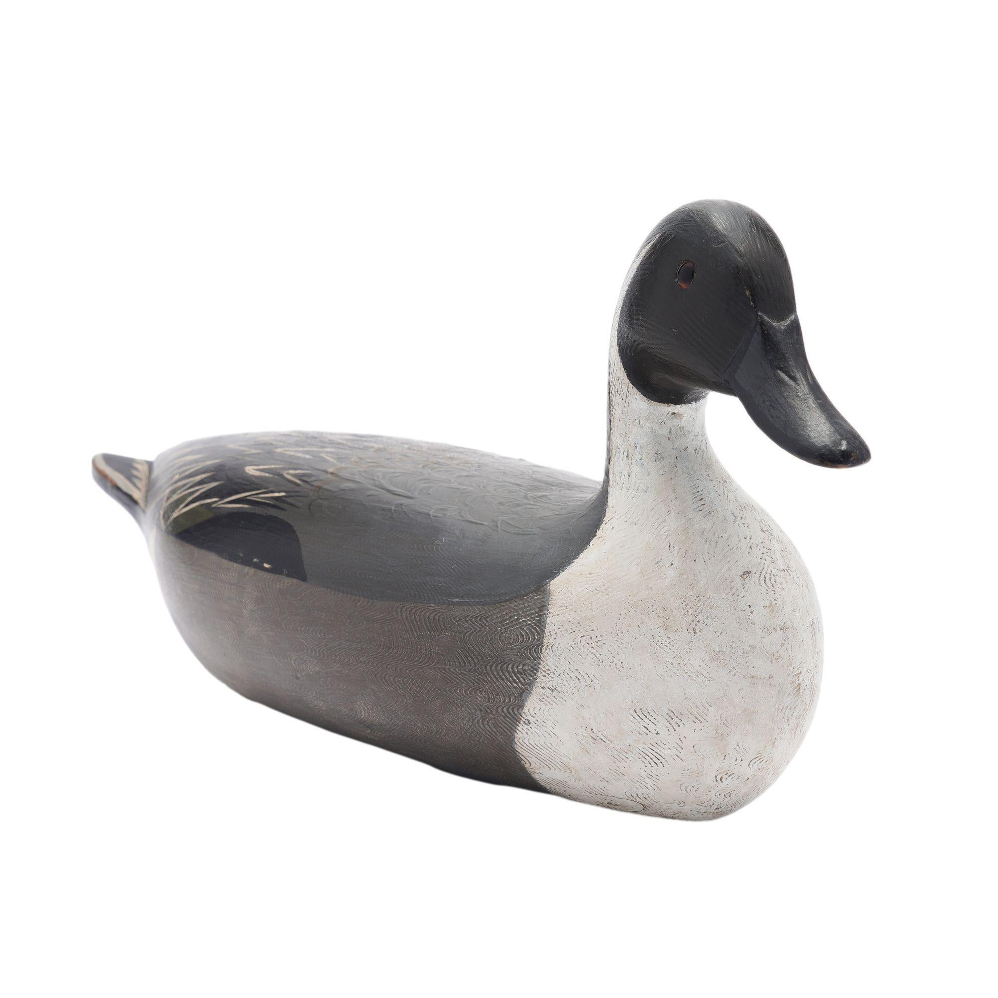 Signierter pintail-Entenmantel von Charles Perdew, um 1950 (Glas) im Angebot