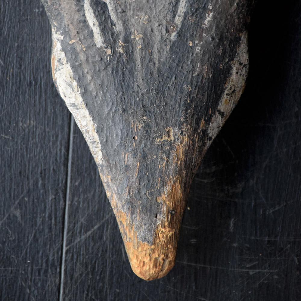 Señuelo inglés tallado a mano firmado Pintail, circa 1900 en venta 1