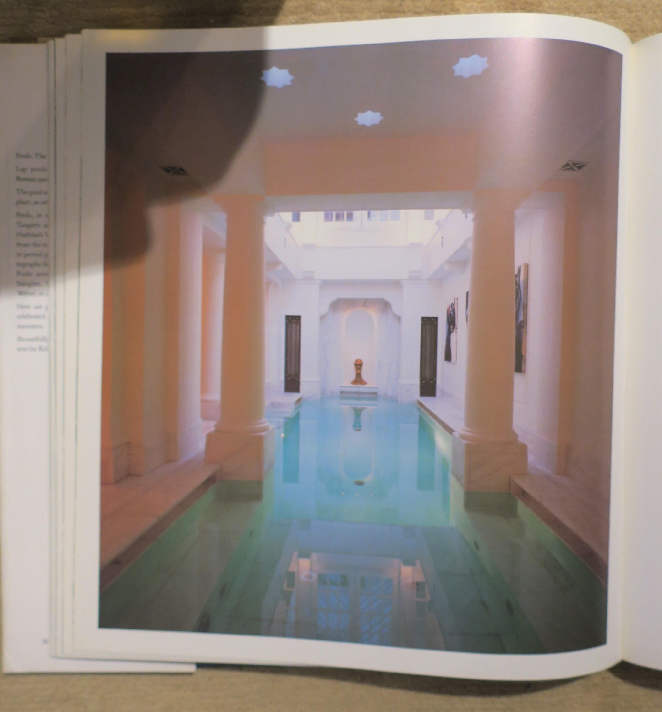 Signed POOLS Architecture Coffee Table or Library Book by Kelly Klein, 1992 3