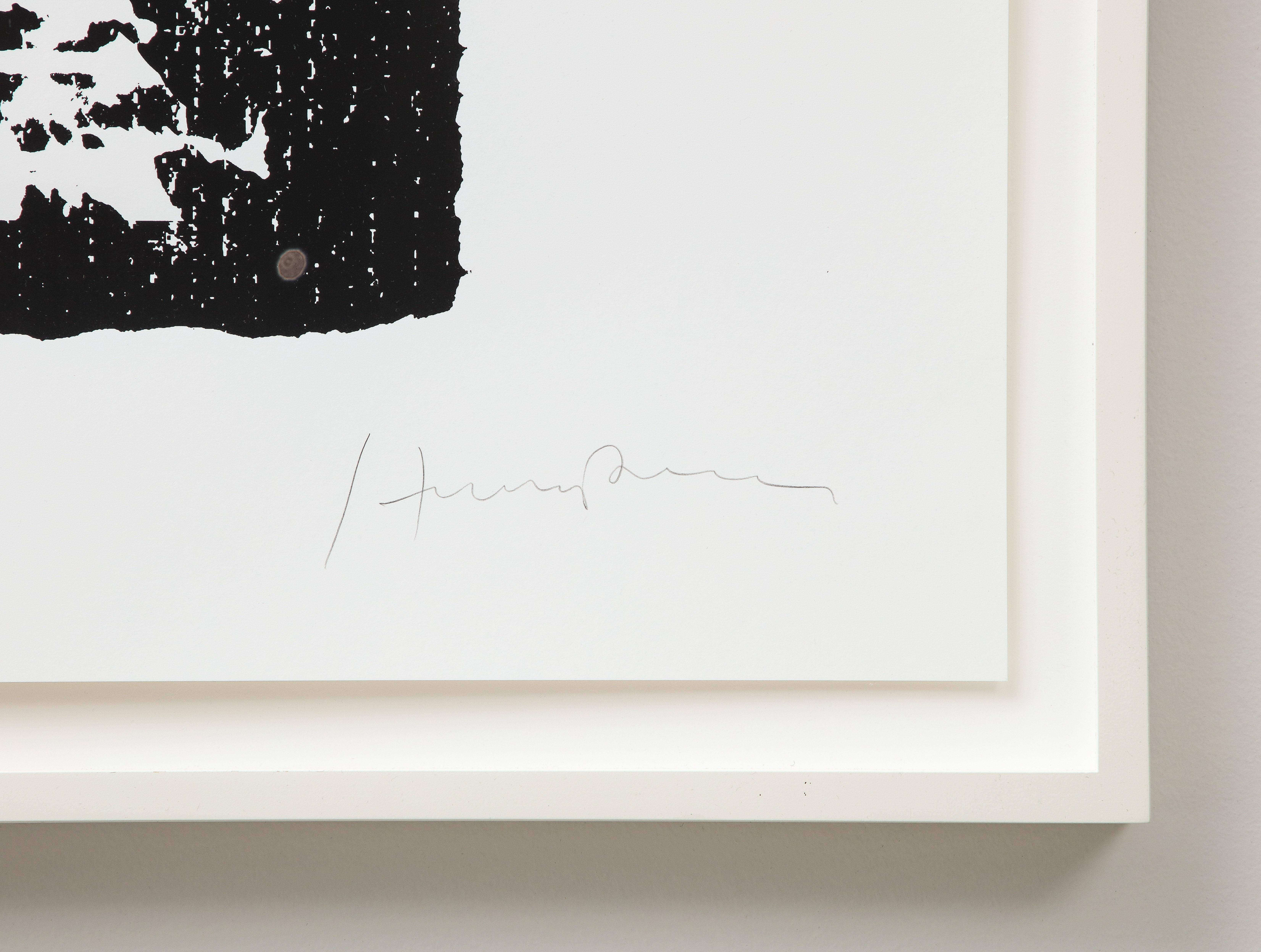 Toile Impression signée par Jacqueline Humphries, 2014 en vente