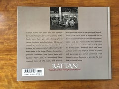 Signed "Rattan Furniture" First Edition Coffee Table Book by Harvey Schwartz