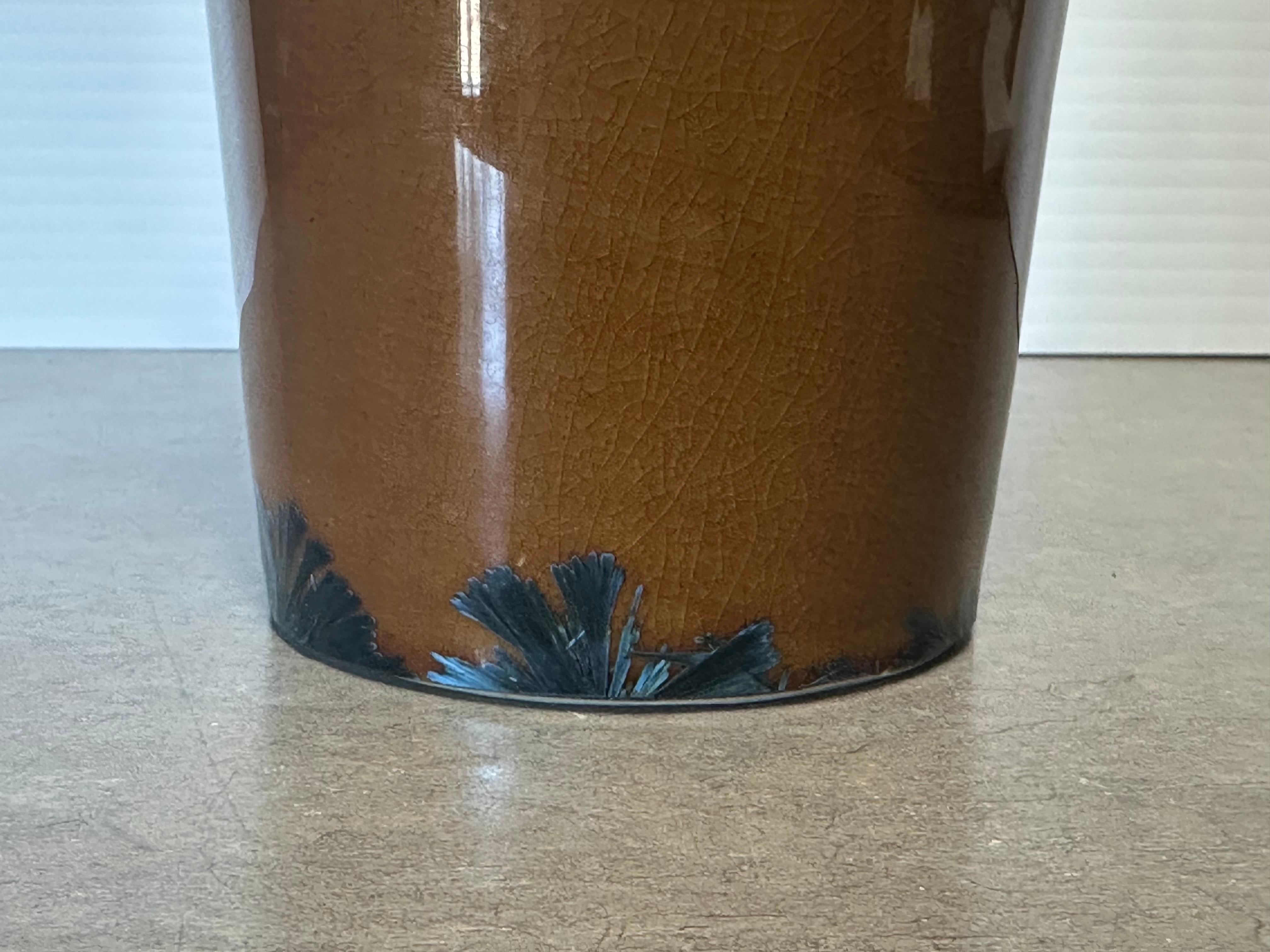 Signed Ray West Thrown Porcelain Crystalline-Glazed Studio Pottery For Sale 7