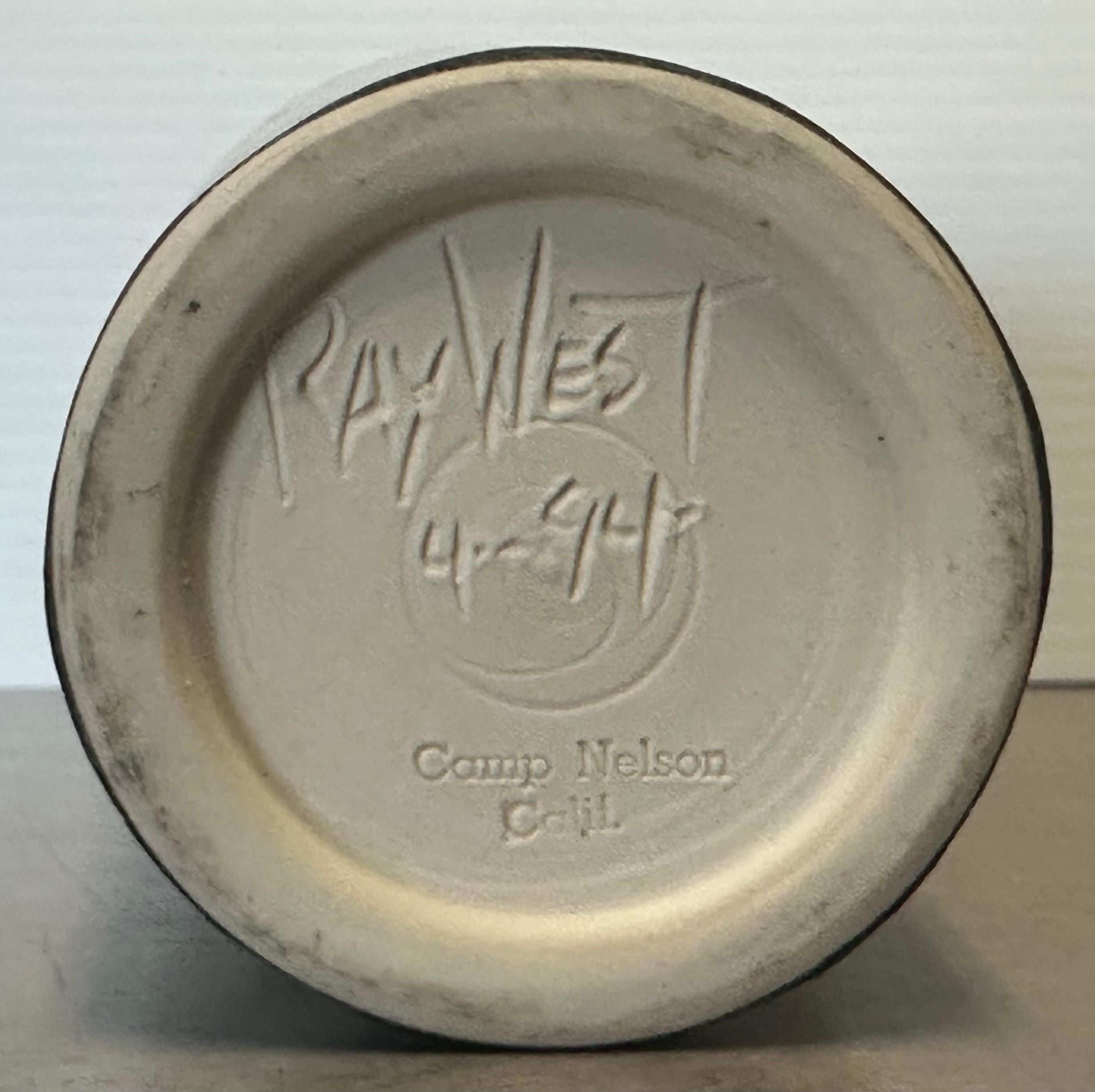 Signed Ray West Thrown Porcelain Crystalline-Glazed Studio Pottery For Sale 1